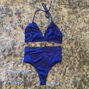 Royal Blue Bikini Set